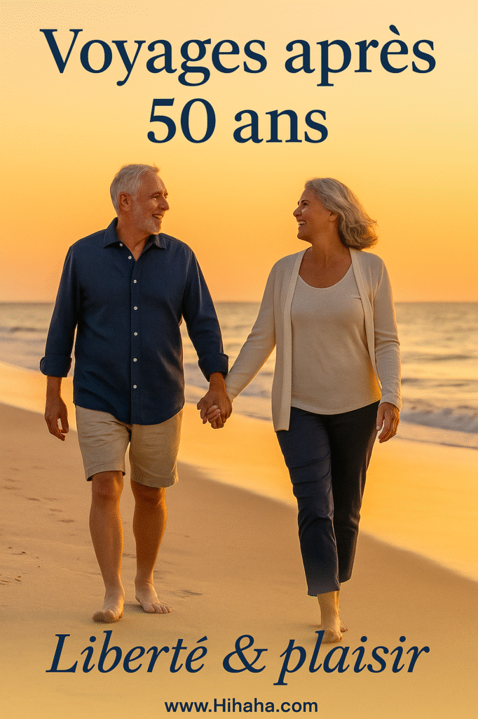 voyager serein après 50 ans